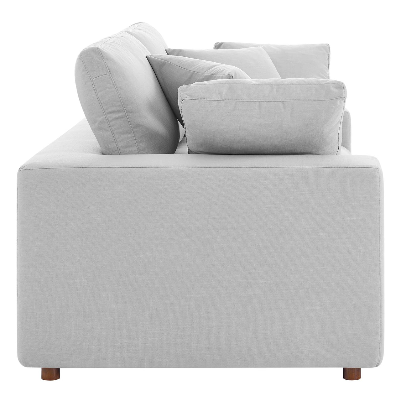 Angelic Cloudblend Loveseat, Light Gray