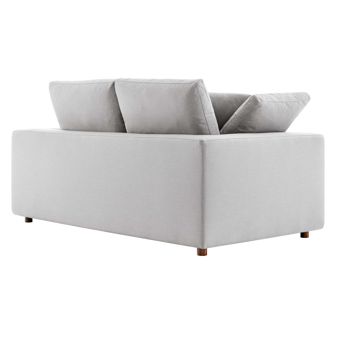 Angelic Cloudblend Loveseat, Light Gray