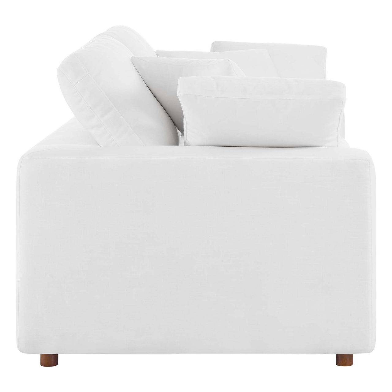 Angelic Cloudblend Loveseat, Pure White
