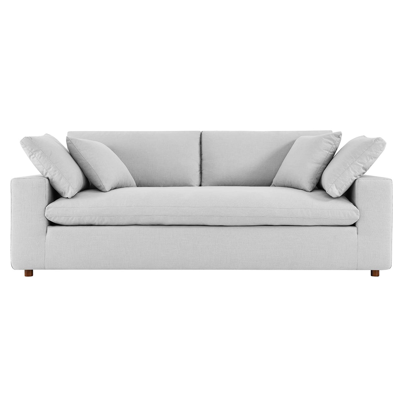 Angelic Cloudblend Sofa, Light Gray