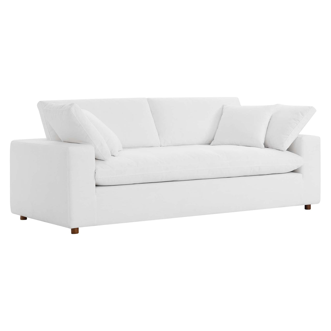 Angelic Cloudblend Sofa, Pure White