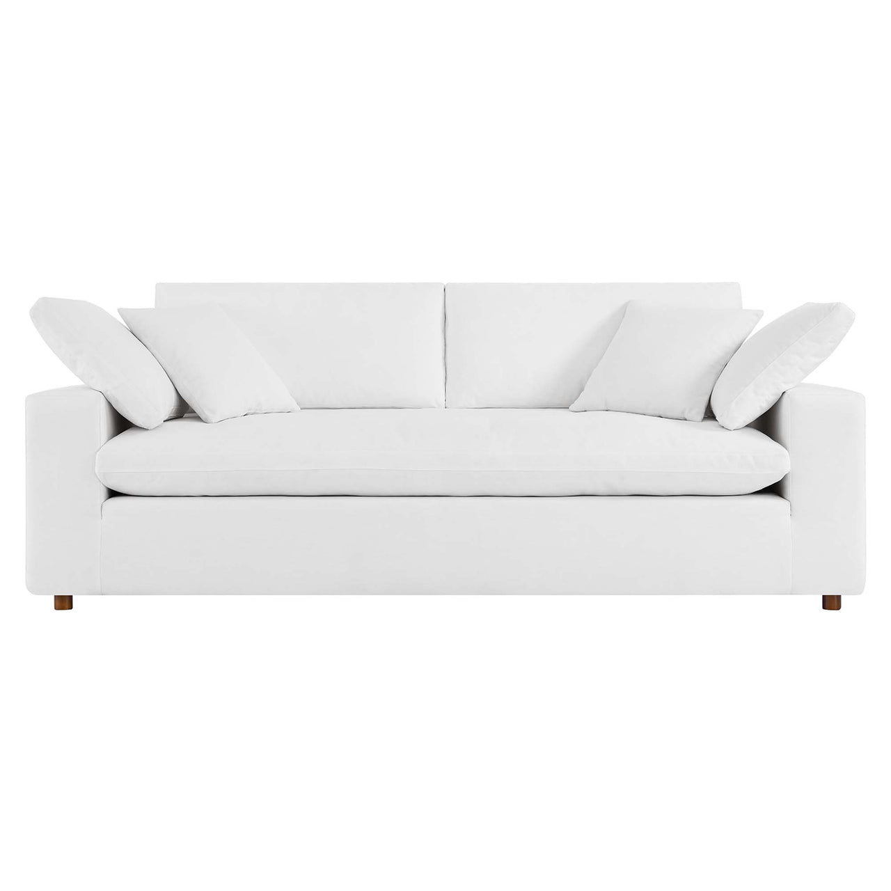 Angelic Cloudblend Sofa, Pure White