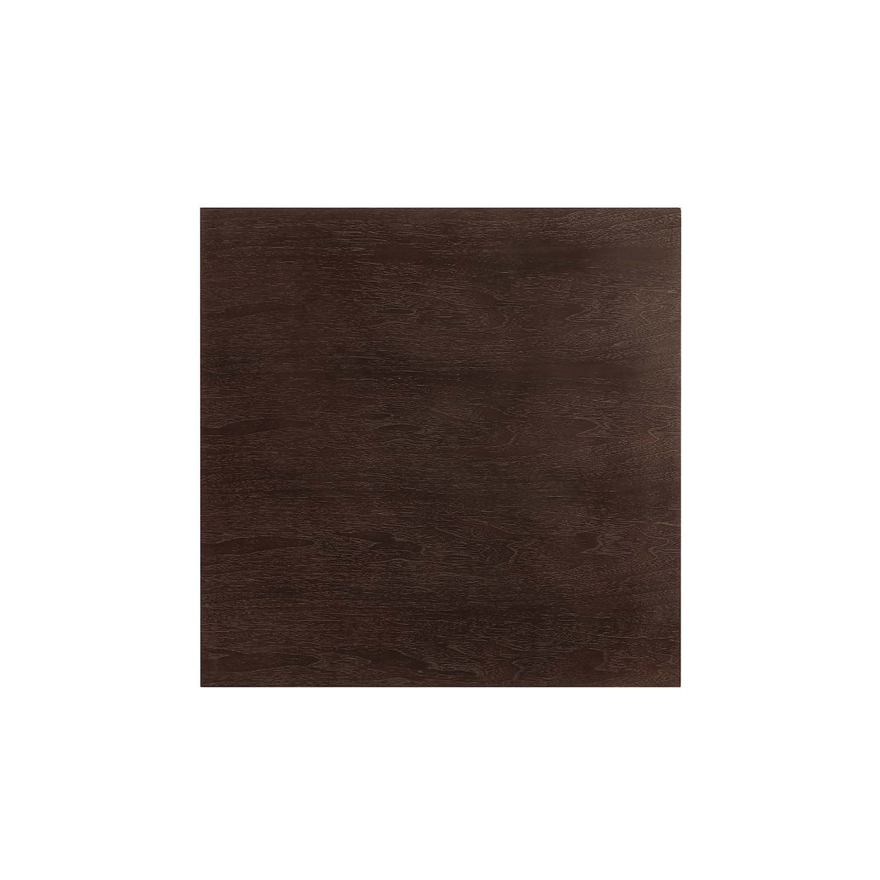 Ensemble Square Dining Table, Extra Small, Black & Cherry Walnut