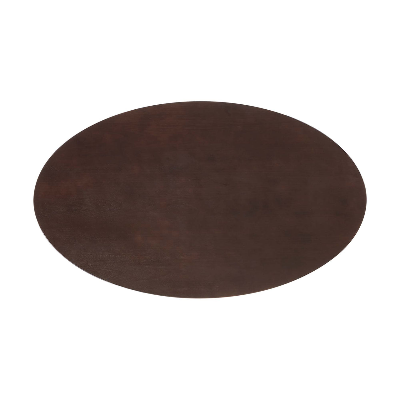 Ensemble Oval Dining Table, Large, Black & Cherry Walnut