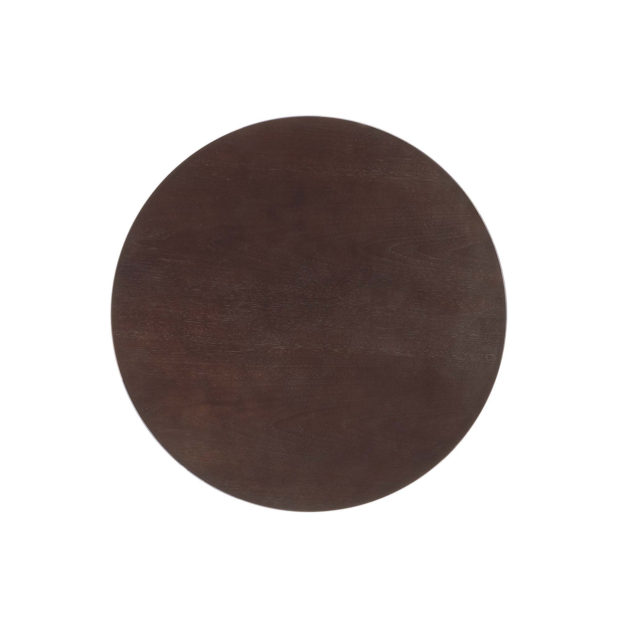 Ensemble Round Bar Table, Black & Cherry Walnut
