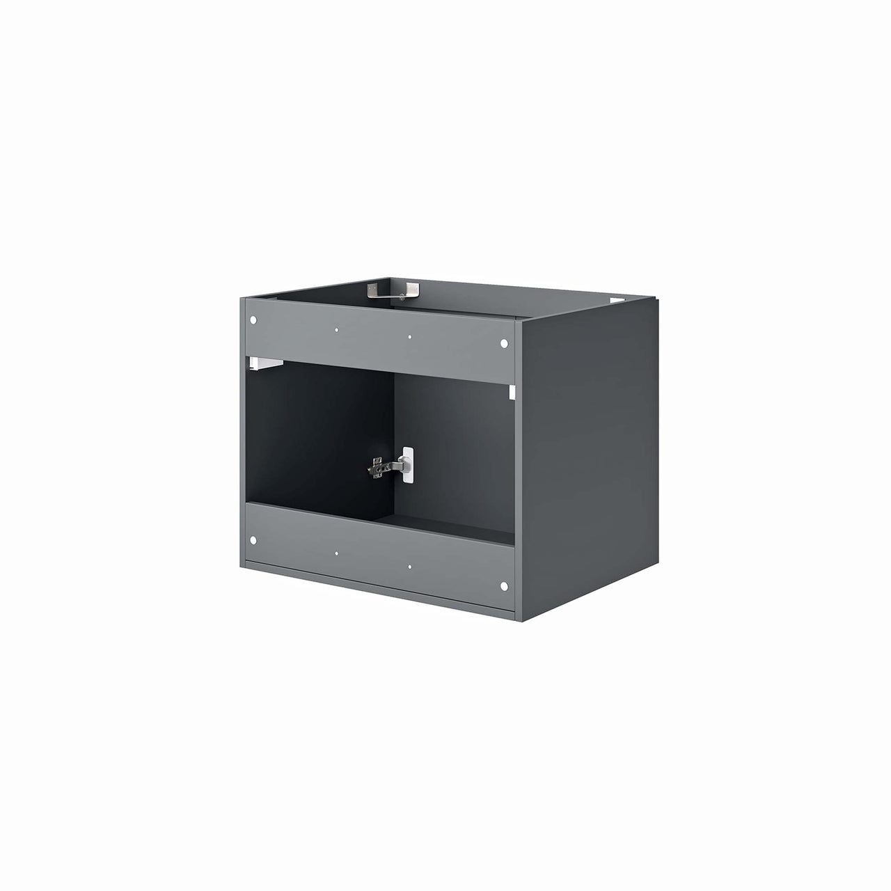 Verin Vanity Base with Storage, Small, Gray