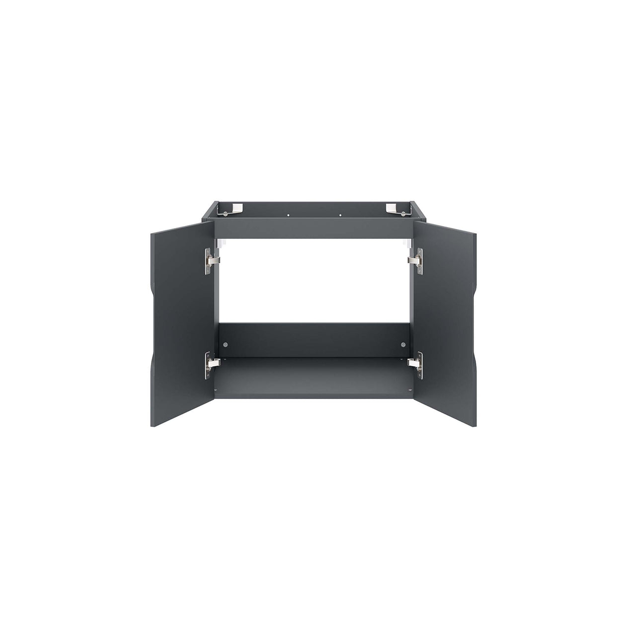 Verin Vanity Base with Storage, Small, Gray