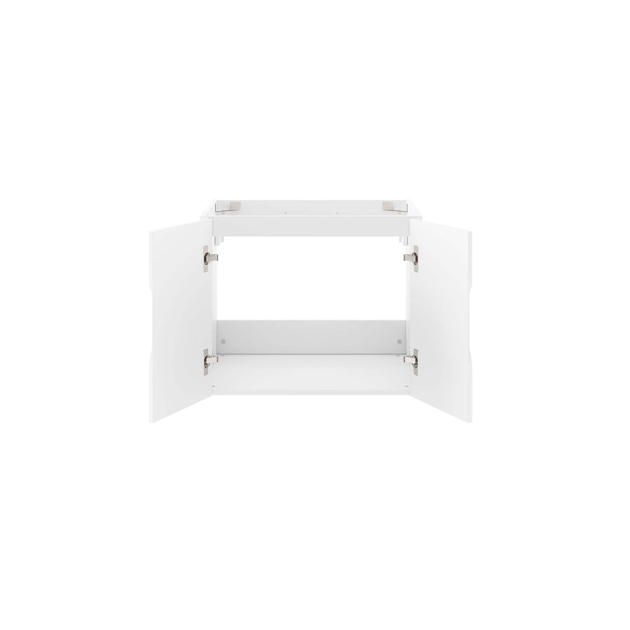 Verin Vanity Base with Storage, Small, White