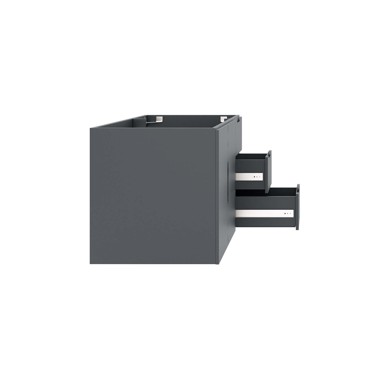 Verin Vanity Base with Storage, Large, Gray