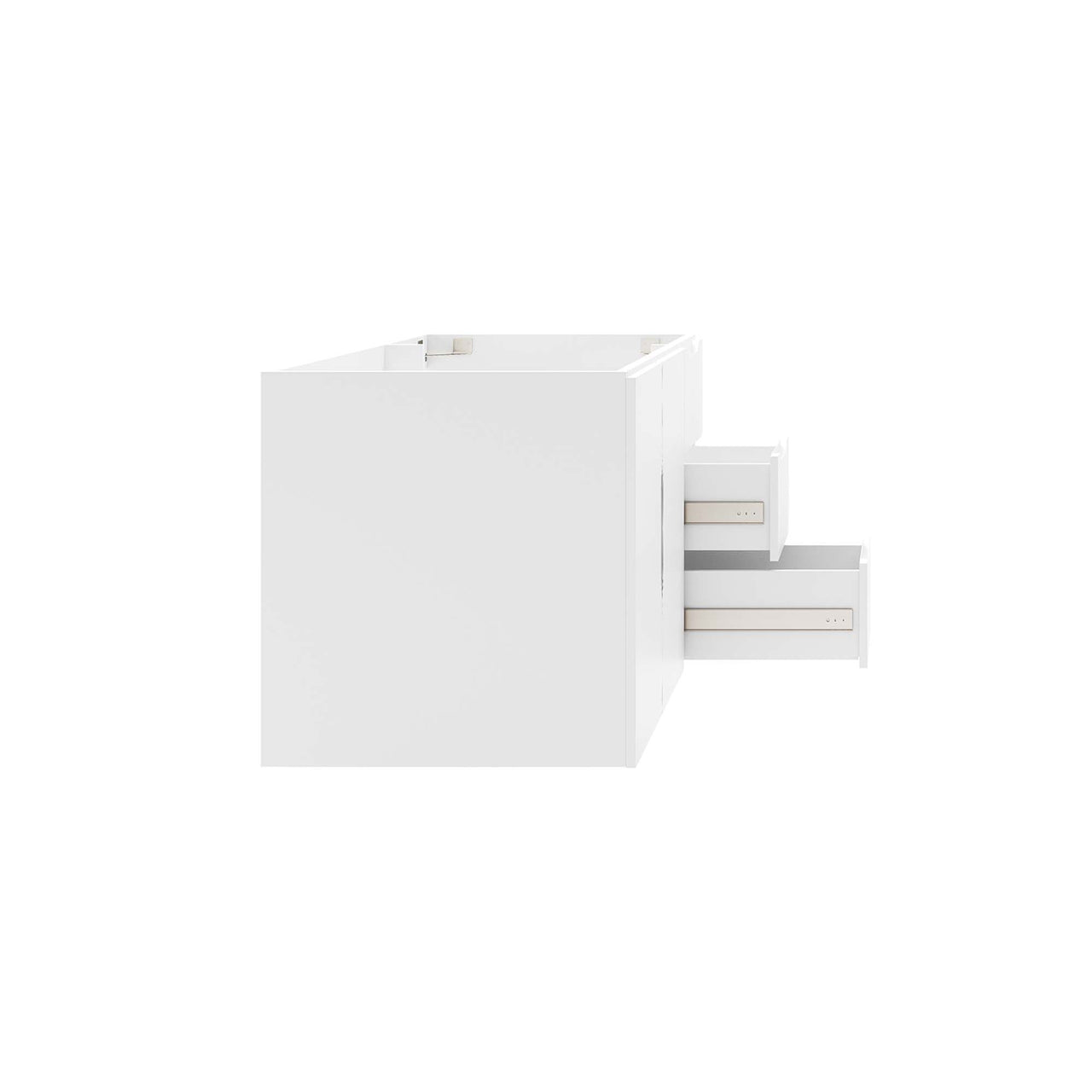 Verin Vanity Base with Storage, Large, White