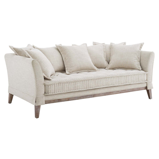 Reese Fabric Sofa, Beige