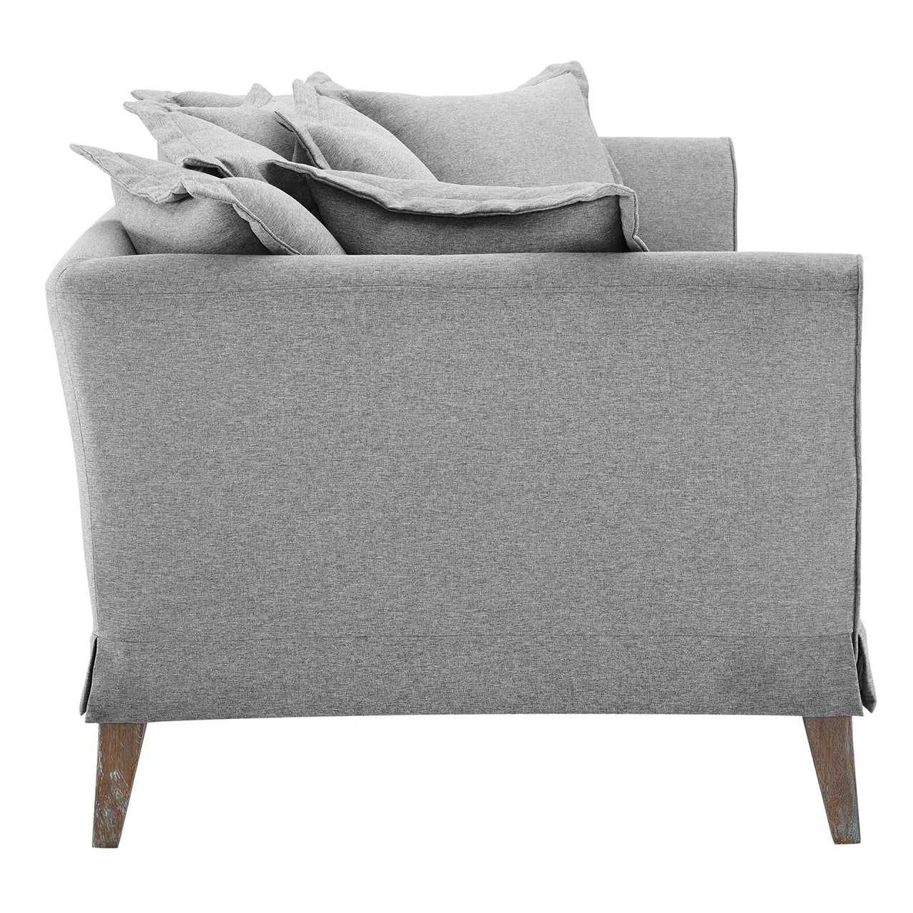Reese Fabric Sofa, Light Gray