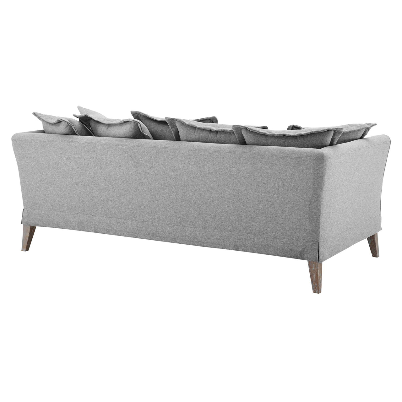Reese Fabric Sofa, Light Gray