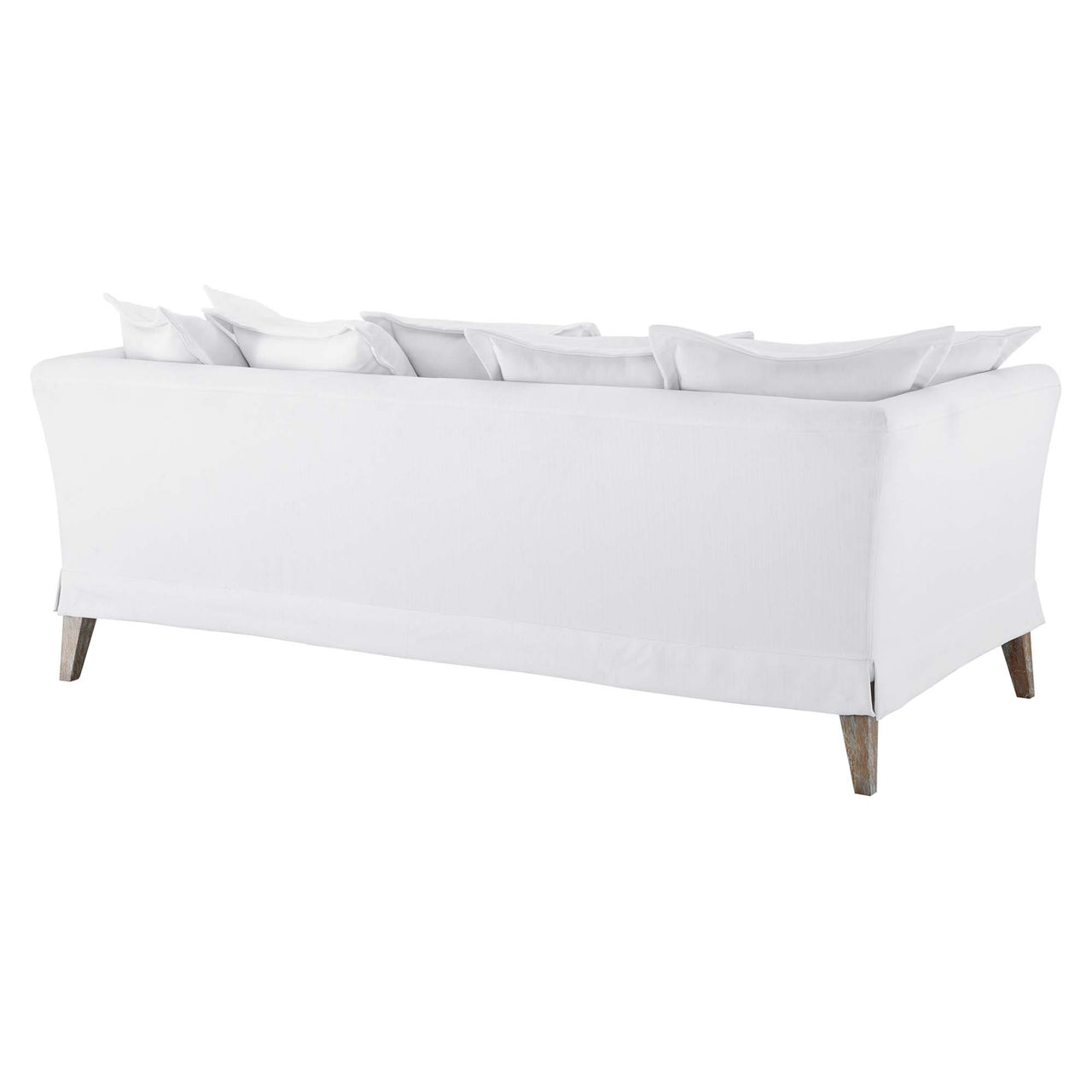 Reese Fabric Sofa, White