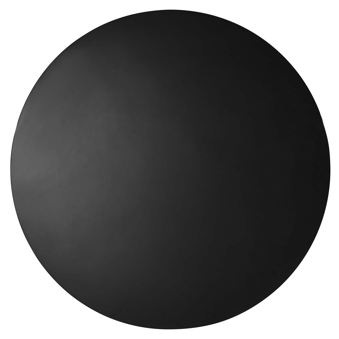Orrin Round Dining Table, Black