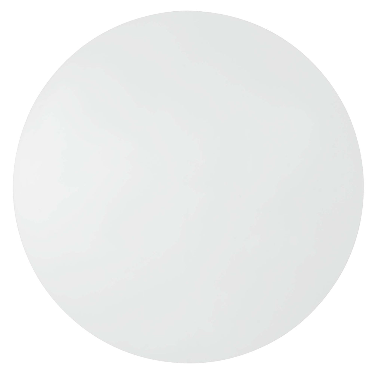 Orrin Round Dining Table, White