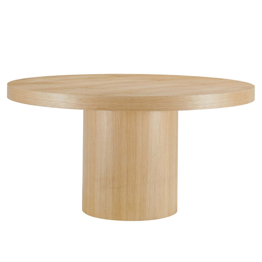 Orrin Round Dining Table, Oak