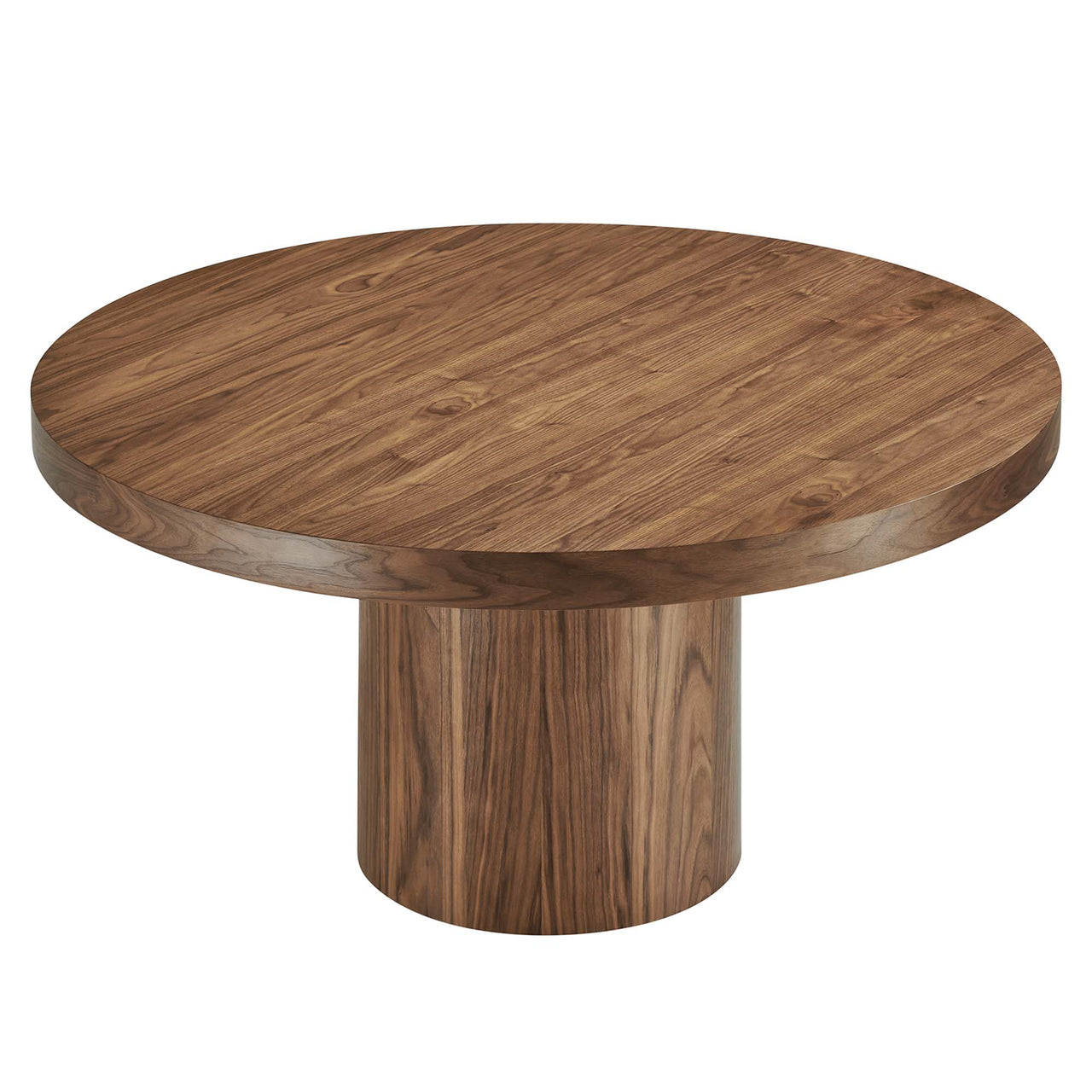 Orrin Round Dining Table, Walnut