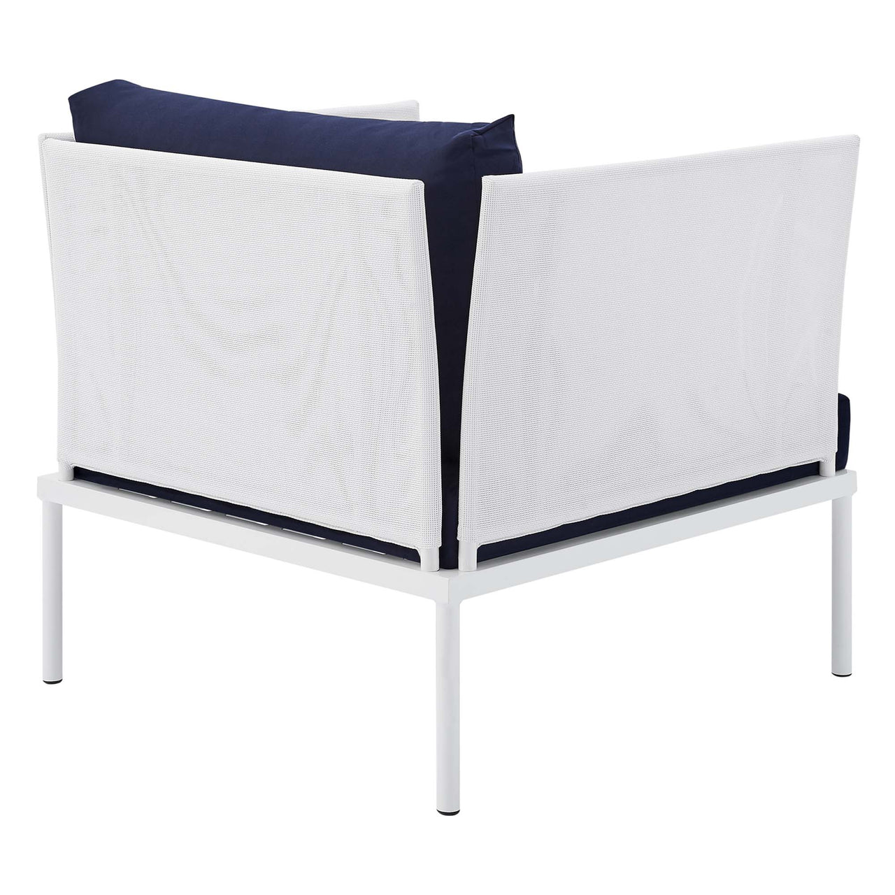 Harmonize 5-Piece Sunbrella® Alfresco Furniture Set, White & Navy