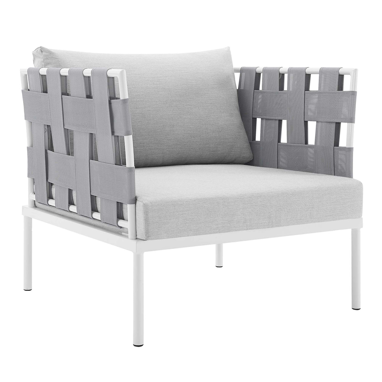 Harmonize Sunbrella® Alfresco Armchair, Gray