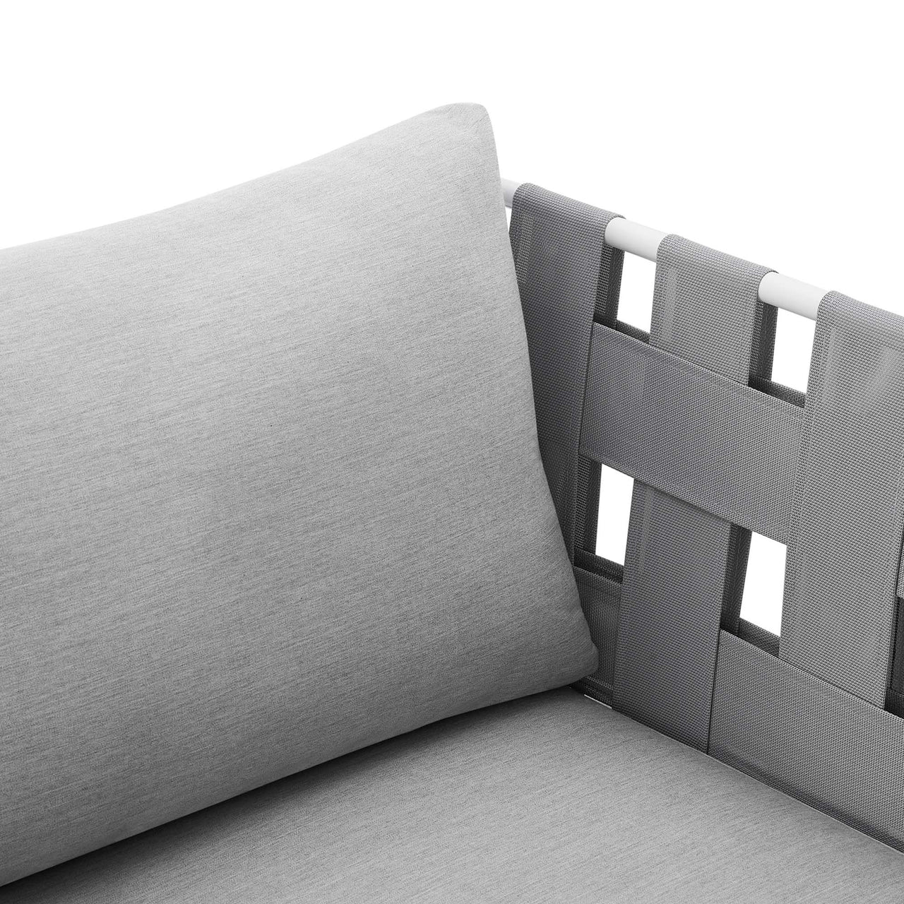 Harmonize Sunbrella® Alfresco Armchair, Gray