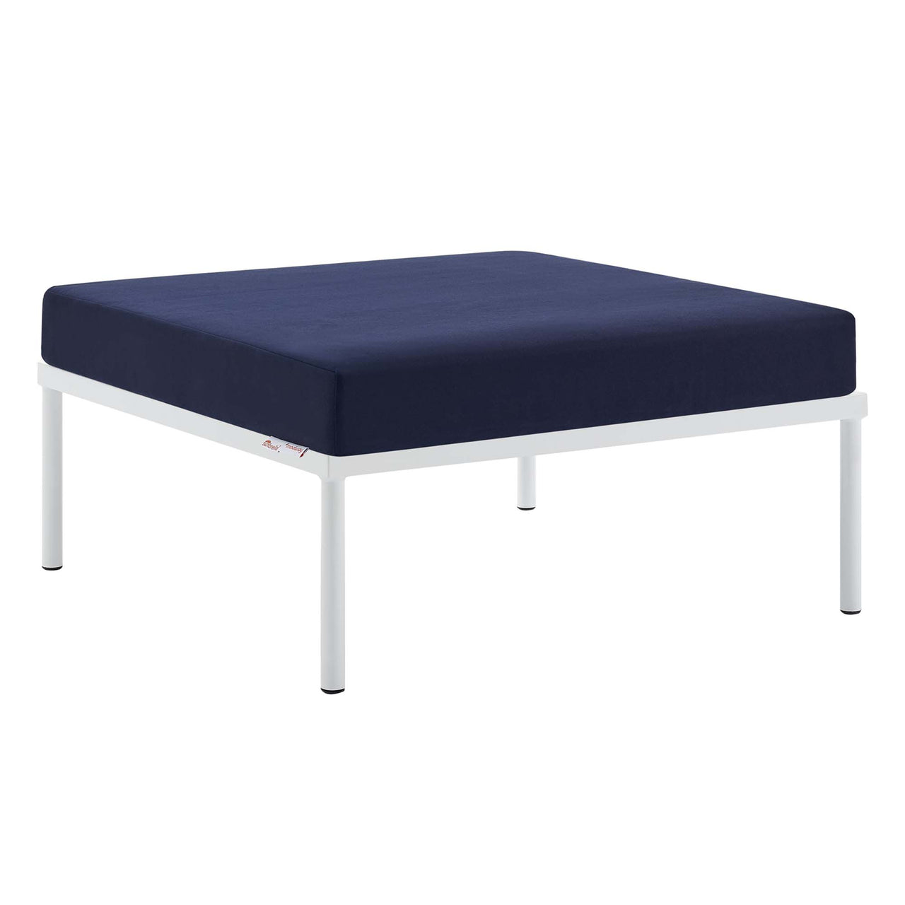 Harmonize Sunbrella® Alfresco Ottoman | Outdoor Modular Sectional Component, Navy