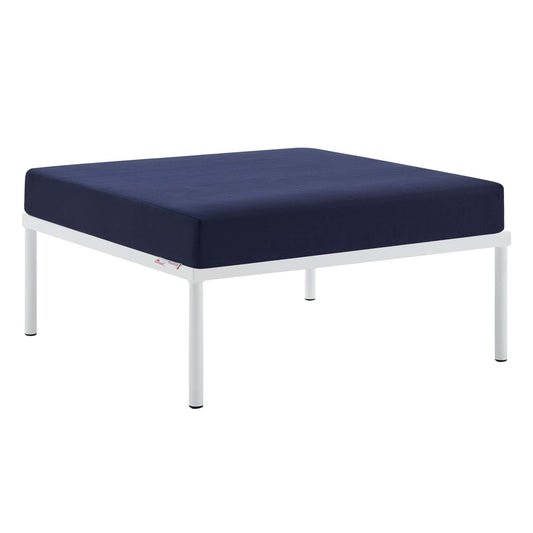 Harmonize Sunbrella® Alfresco Ottoman | Outdoor Modular Sectional Component, Navy