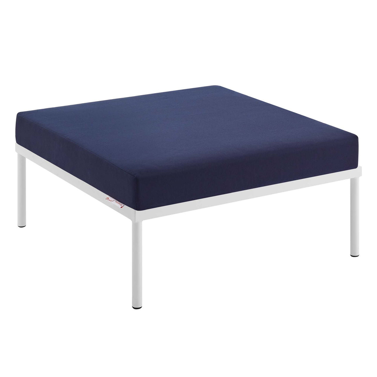 Harmonize Sunbrella® Alfresco Ottoman | Outdoor Modular Sectional Component, Navy