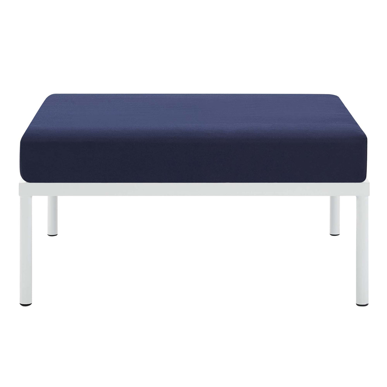 Harmonize Sunbrella® Alfresco Ottoman | Outdoor Modular Sectional Component, Navy