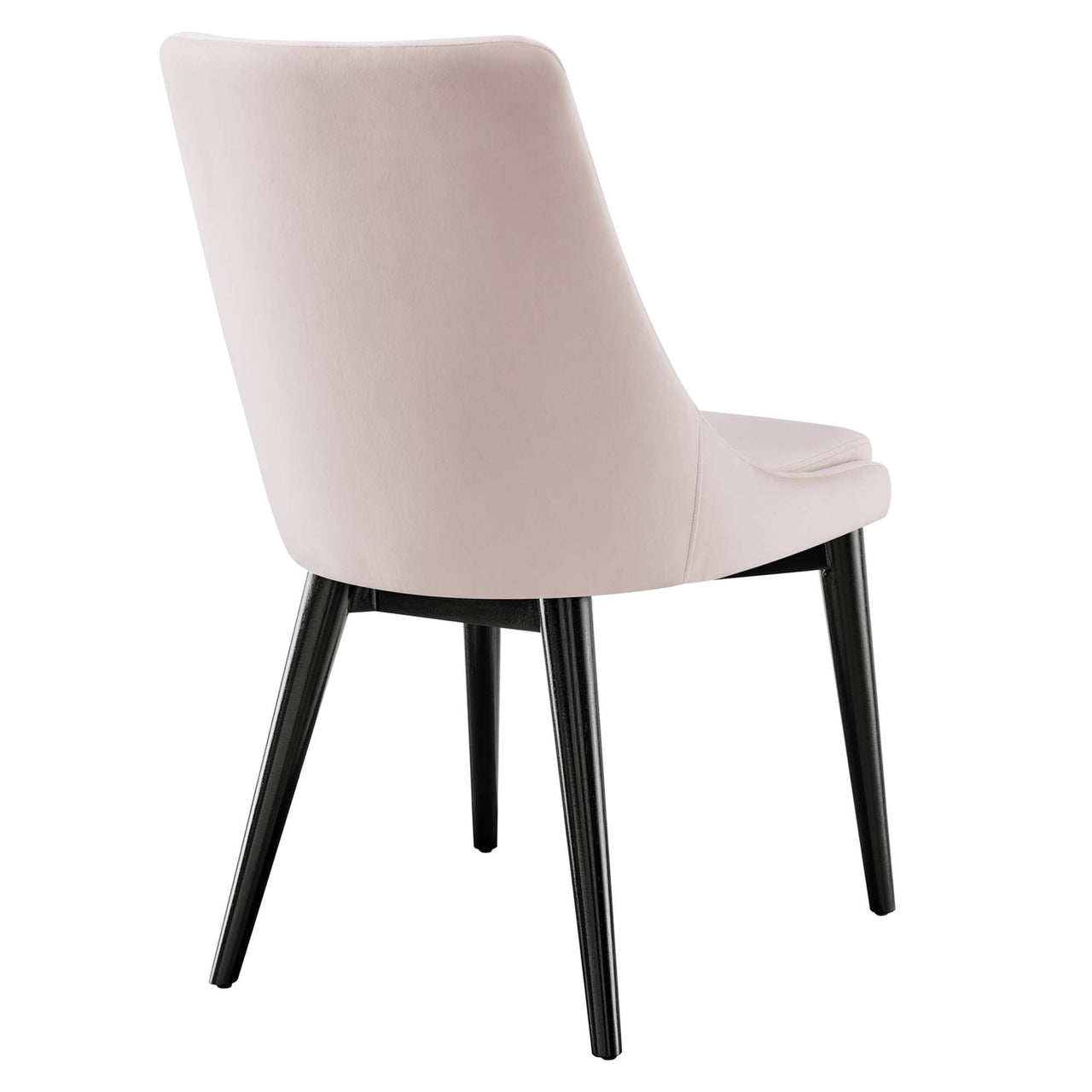 Viremont Velvet Dining Chair, Pink