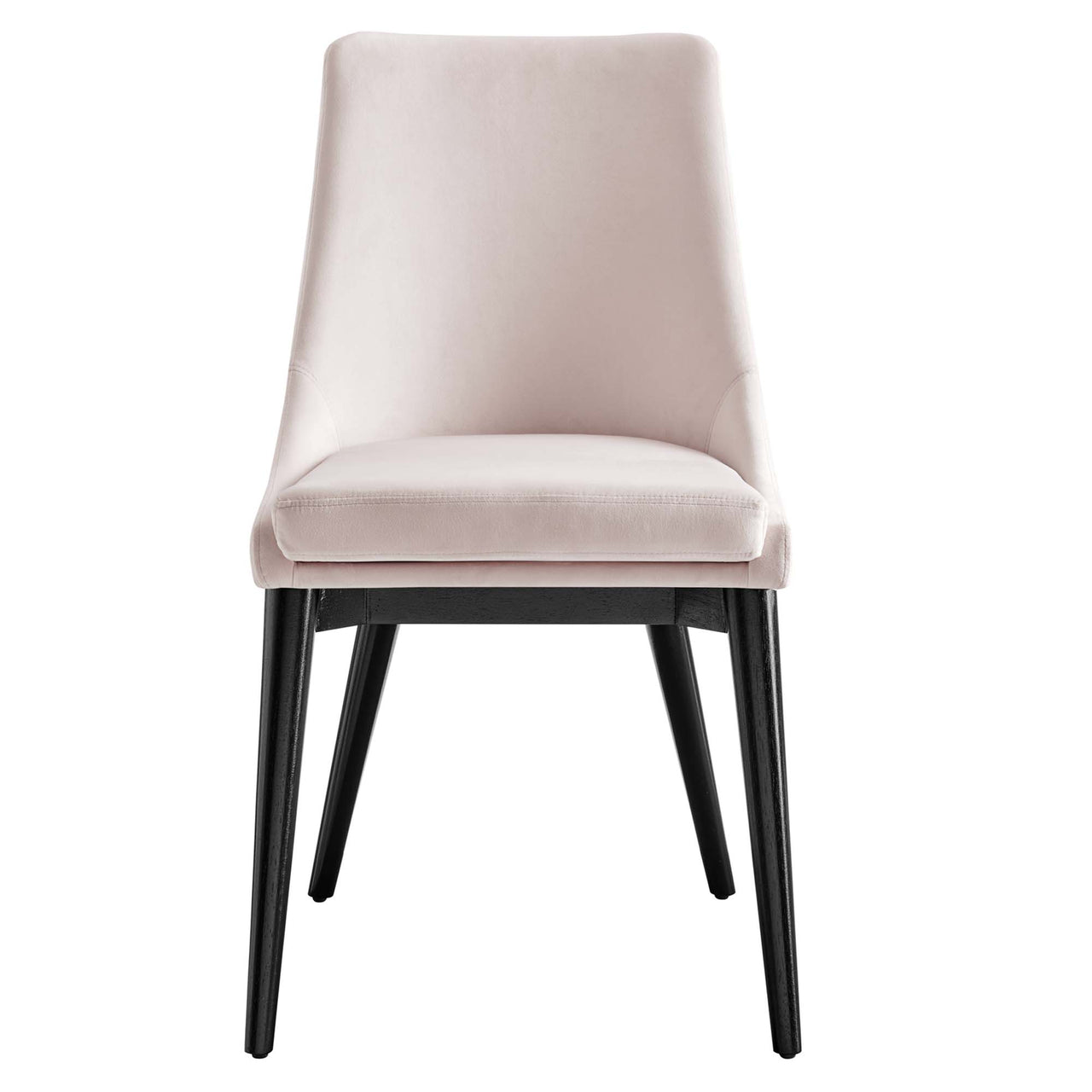 Viremont Velvet Dining Chair, Pink