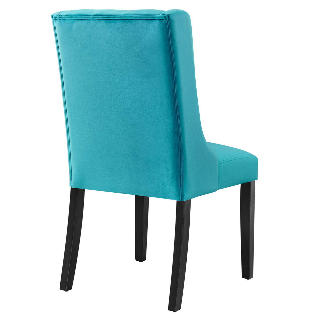 Bellarett Velvet Dining Chair Set of 2, Blue