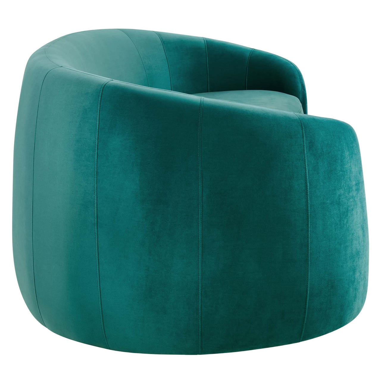 Vilonne Velvet Sofa, Teal