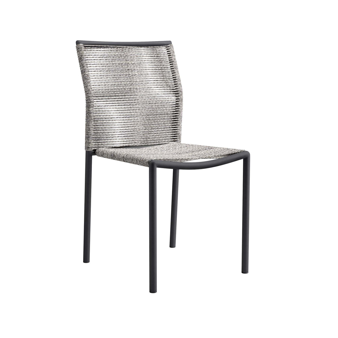 Elyrae Alfresco Dining Chair Set of 2, Light Gray