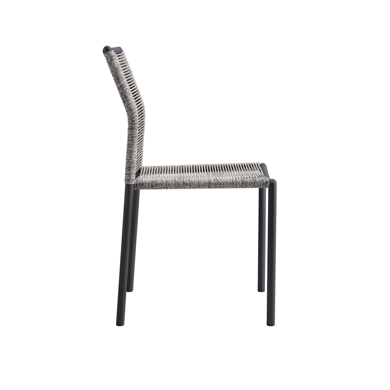 Elyrae Alfresco Dining Chair Set of 2, Light Gray