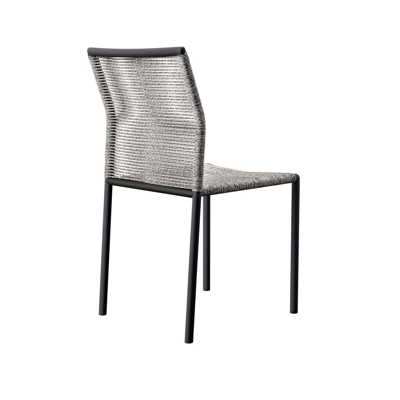 Elyrae Alfresco Dining Chair Set of 2, Light Gray