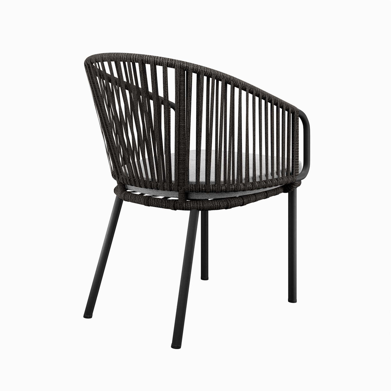 Harpion Alfresco Dining Chair, Charcoal & Gray