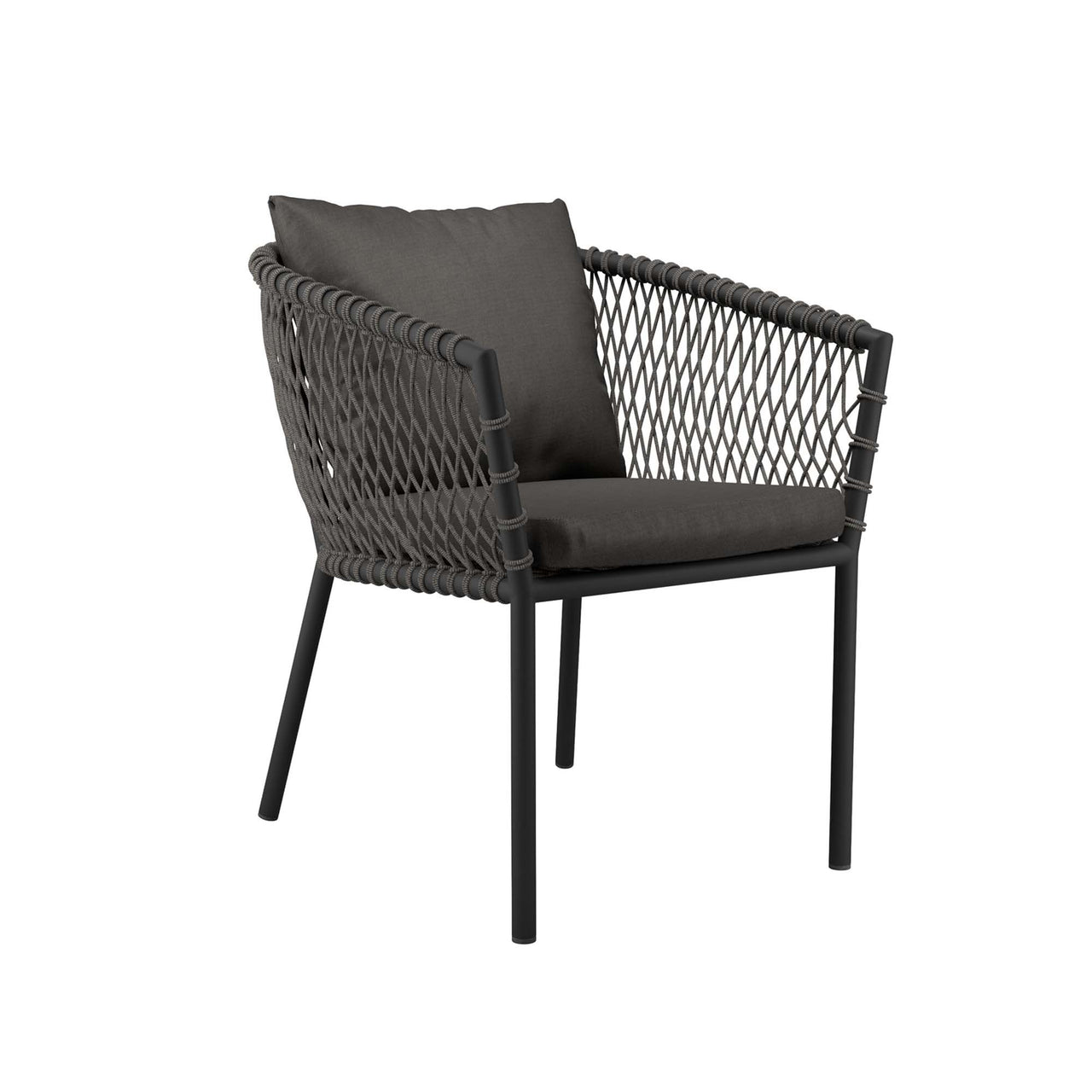 Ravina Alfresco Dining Chair, Charcoal