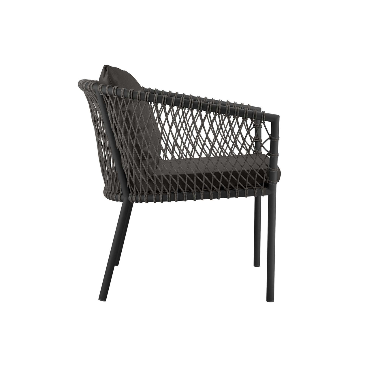 Ravina Alfresco Dining Chair, Charcoal