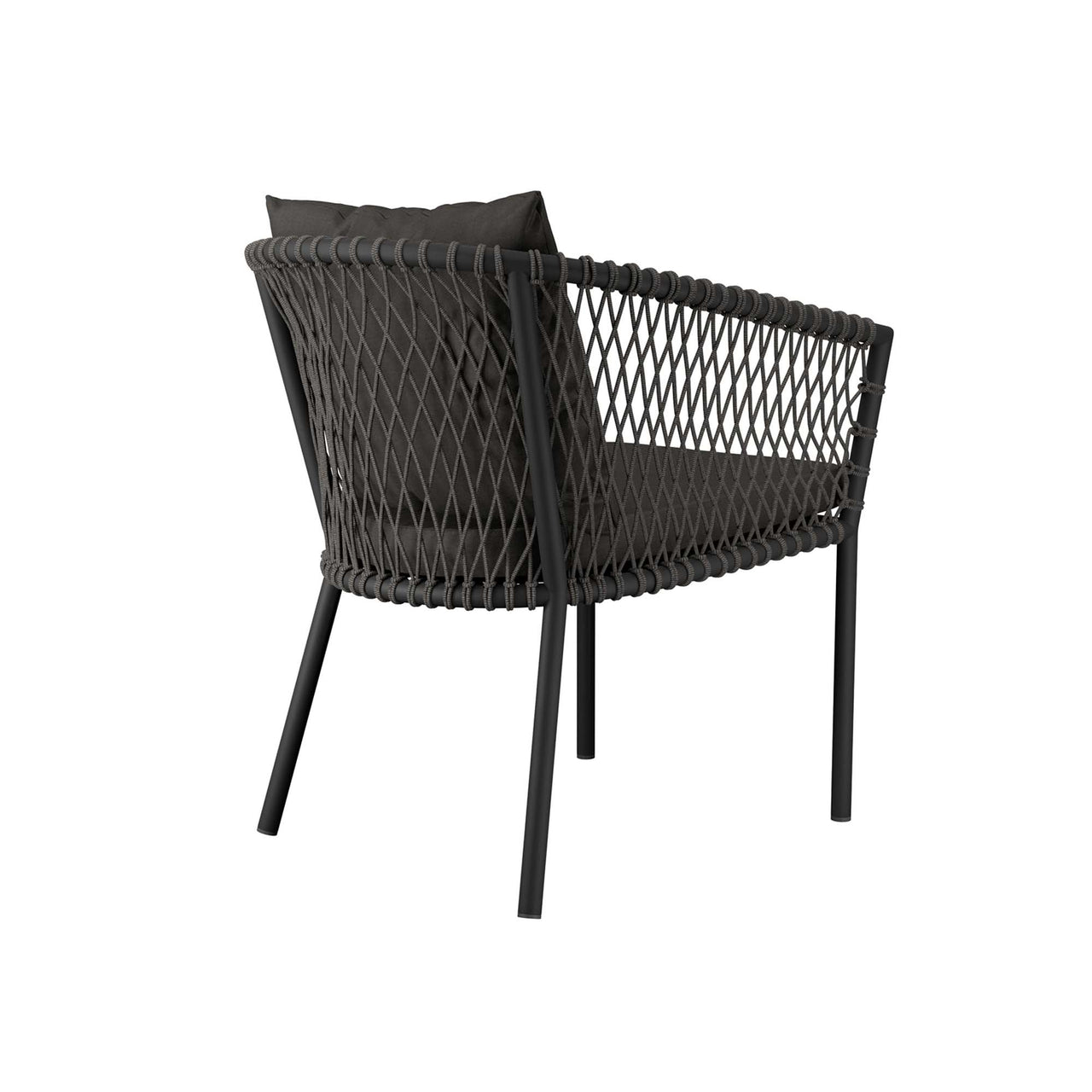 Ravina Alfresco Dining Chair, Charcoal
