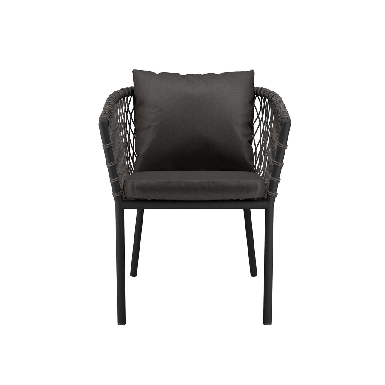Ravina Alfresco Dining Chair, Charcoal