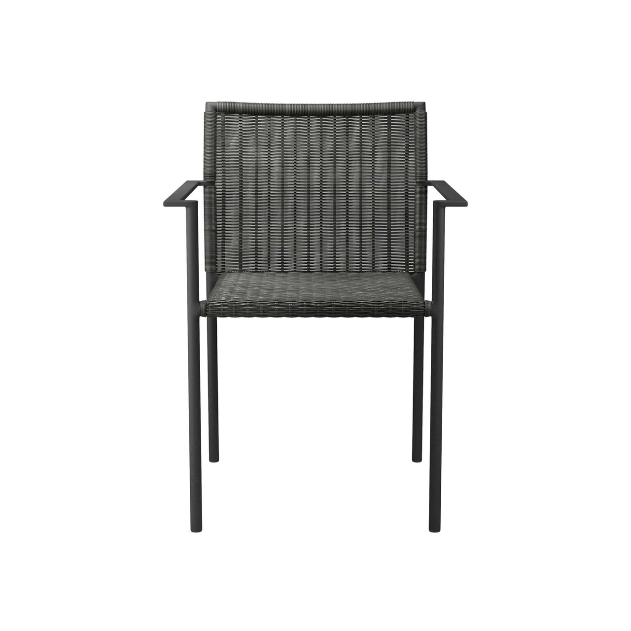 Lumisse Alfresco Dining Chair Set of 2, Charcoal