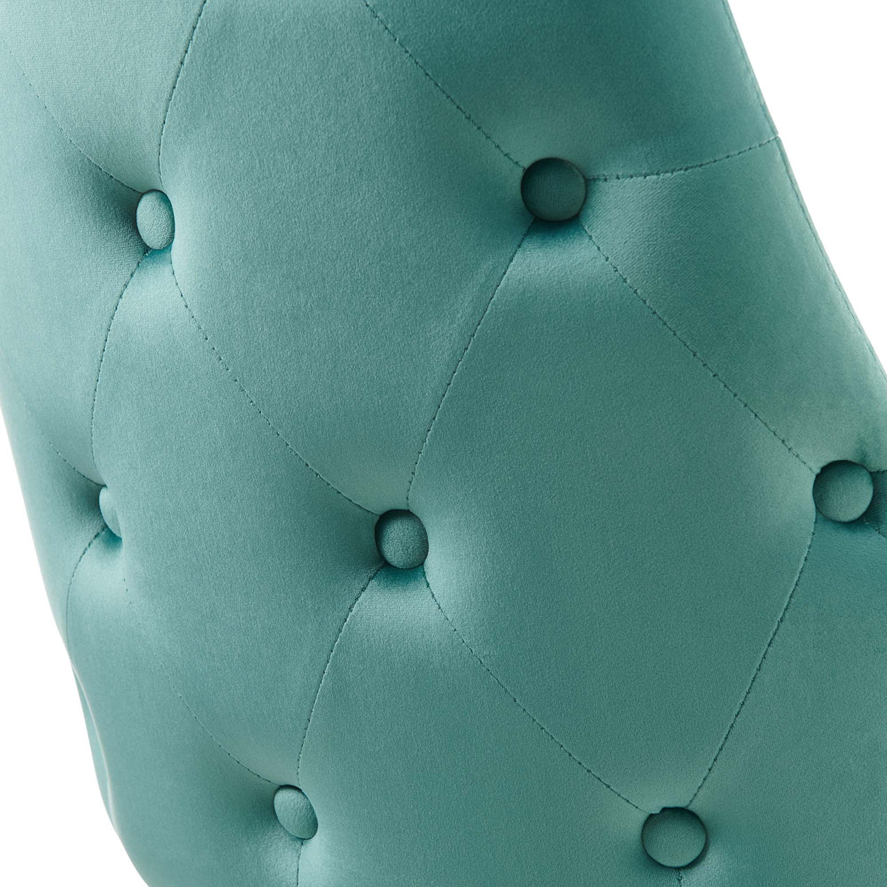 Avira Velvet Dining Chair Set of 2, Teal