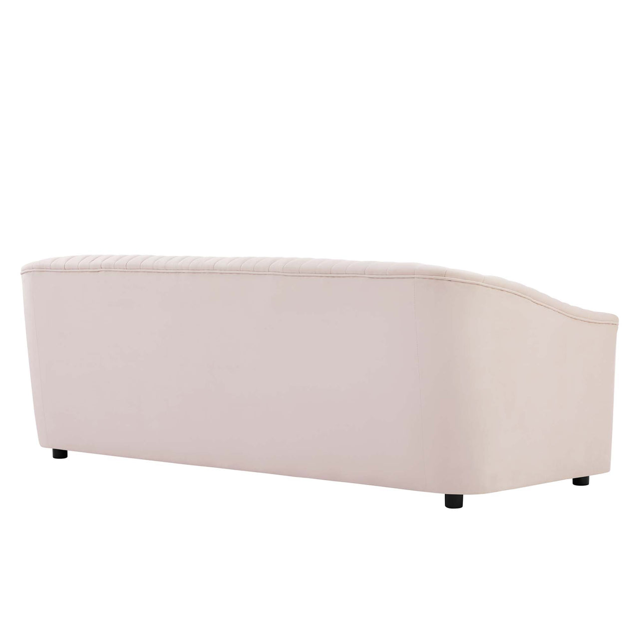 Virelle Velvet Sofa, Pink