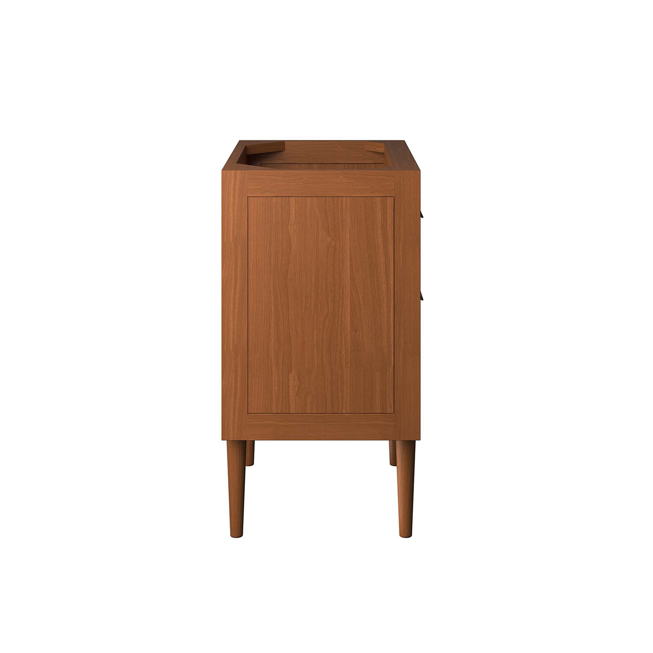 Caselle Vanity Base with Storage, Small, Natural Wood
