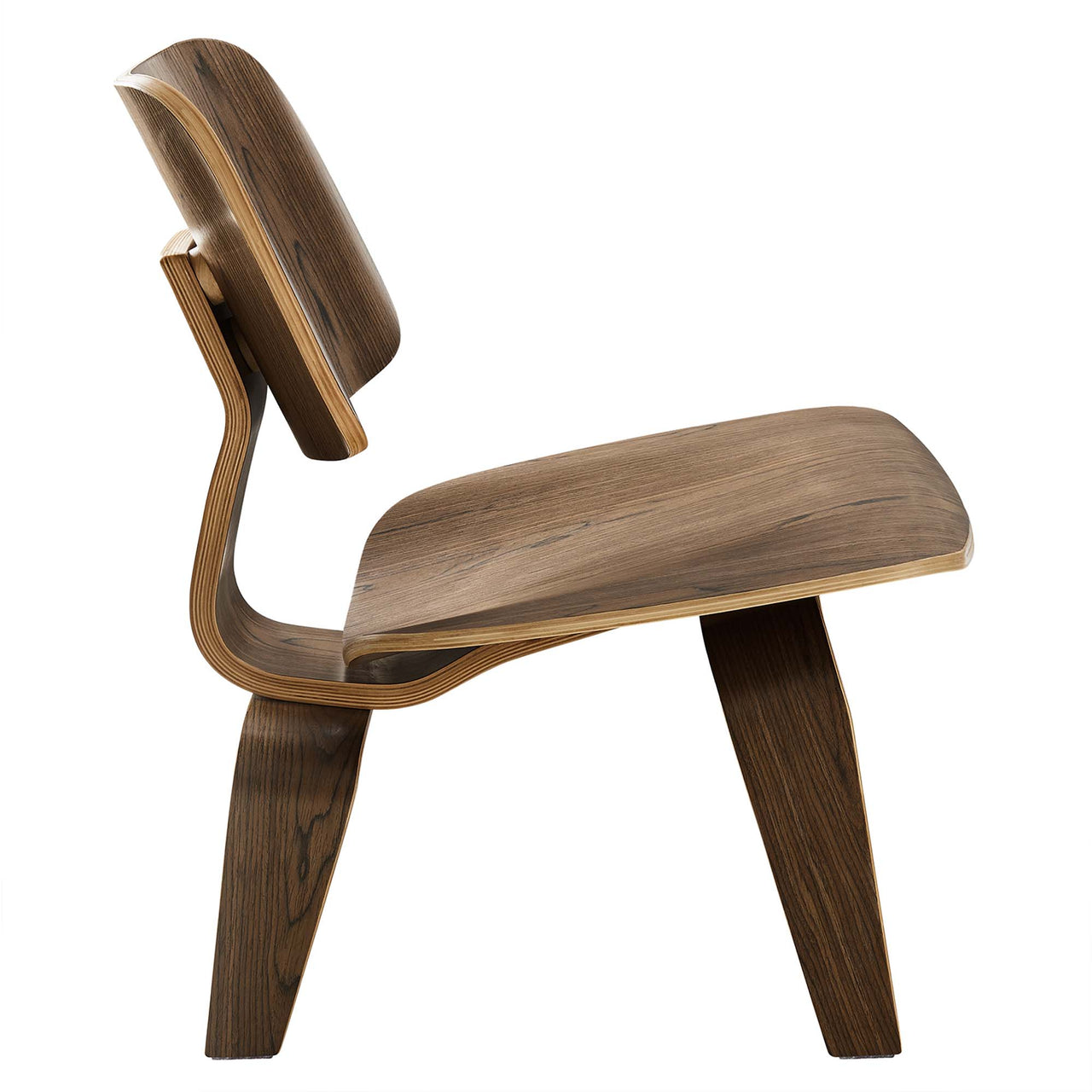 Mushroom Lounge Chair, Walnut