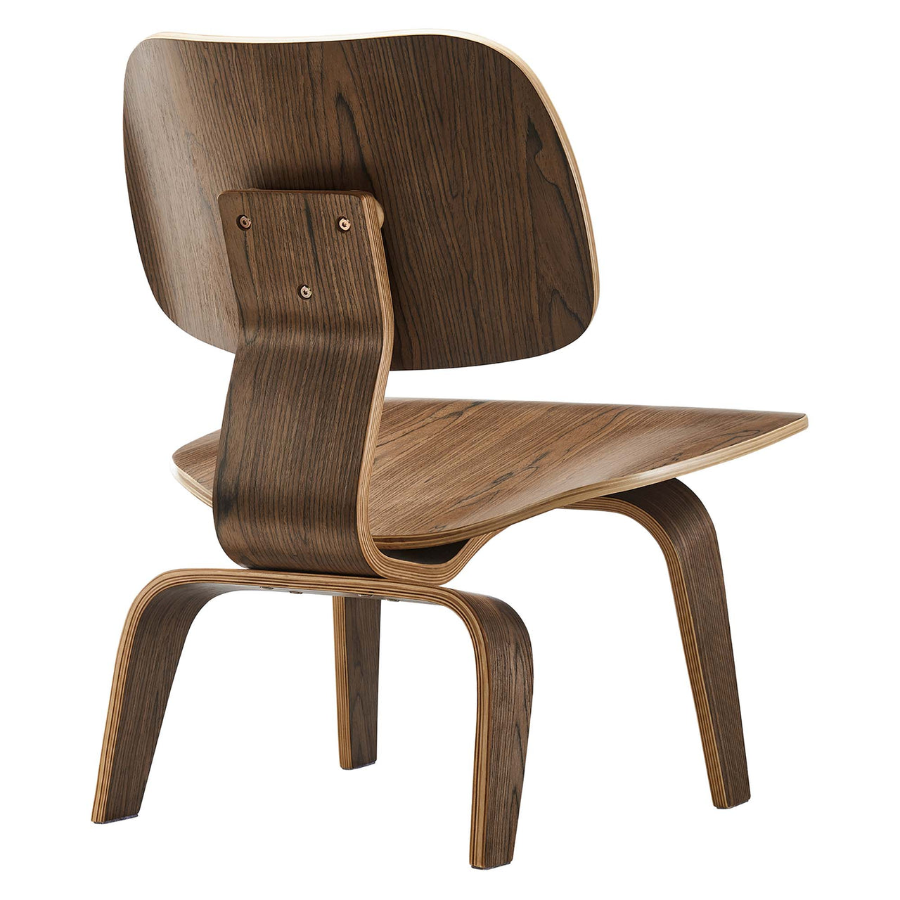 Mushroom Lounge Chair, Walnut