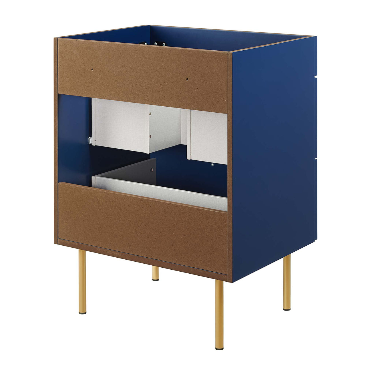 Dawnridge Vanity Base with Storage, Blue