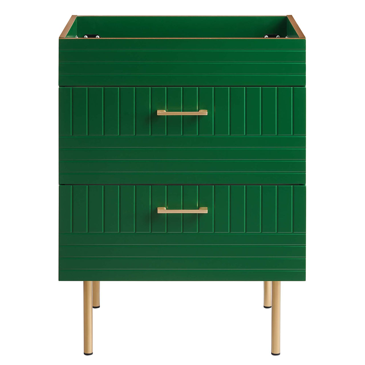 Dawnridge Vanity Base with Storage, Green