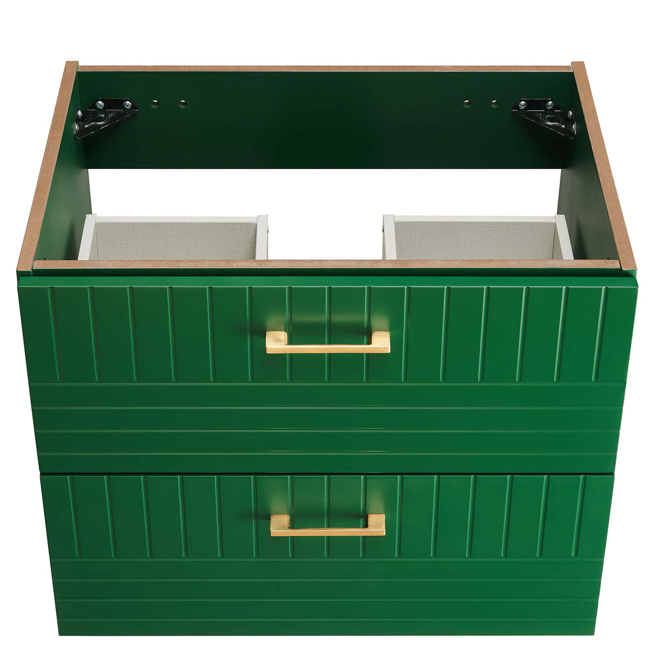 Dawnridge Levitating Vanity Base with Storage, Green